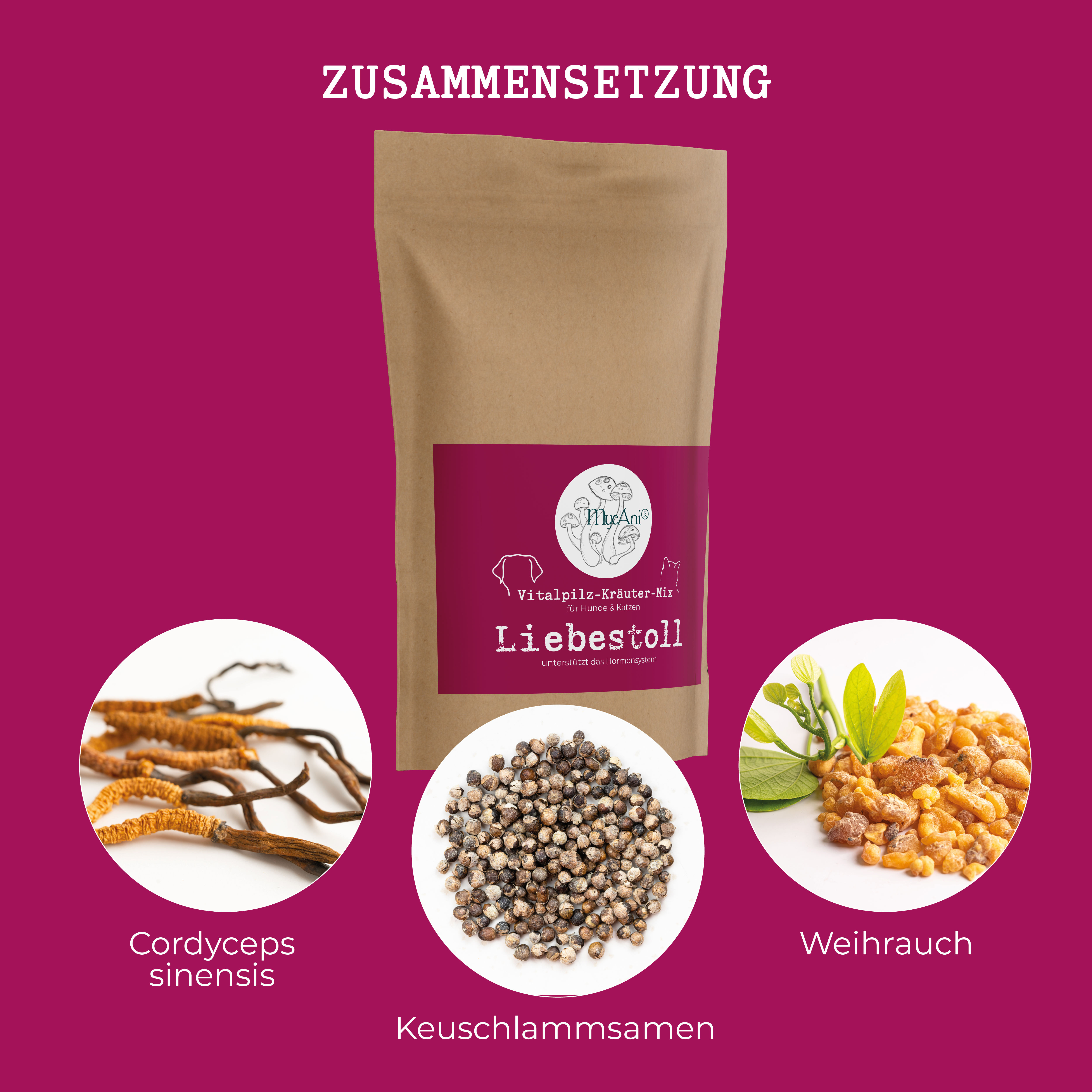 Vitalpilzmischung "Liebestoll"