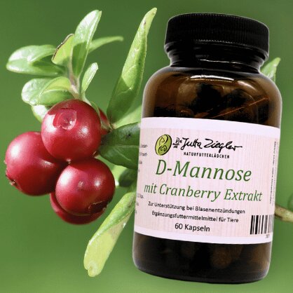 D-Mannose mit Cranberry Extrakt - Dr. Jutta Ziegler D-Mannose mit Cranberry Extrakt - Dr. Jutta Ziegler