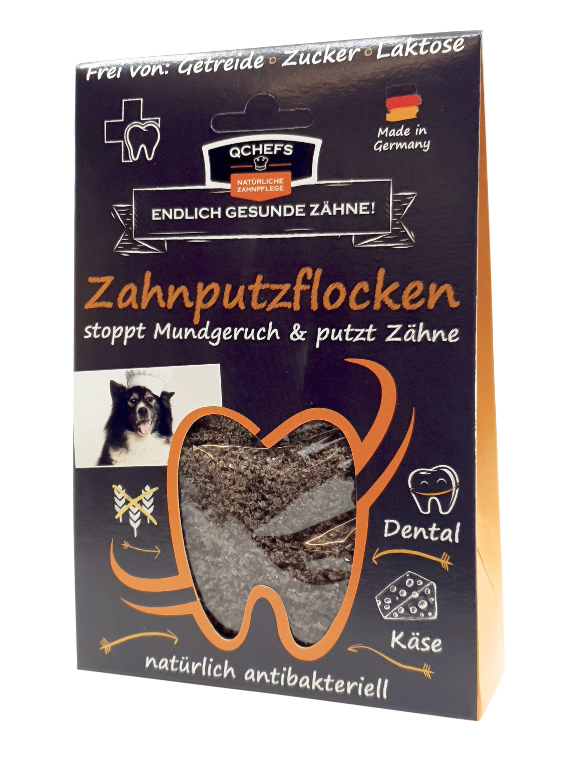 QChefs Zahnputzflocken für Hunde
