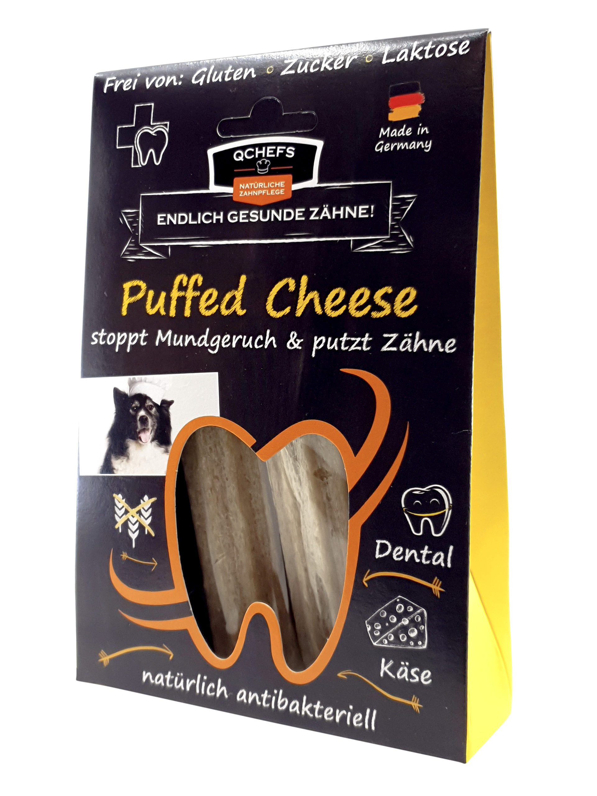 QChefs Puffed Cheese 3er