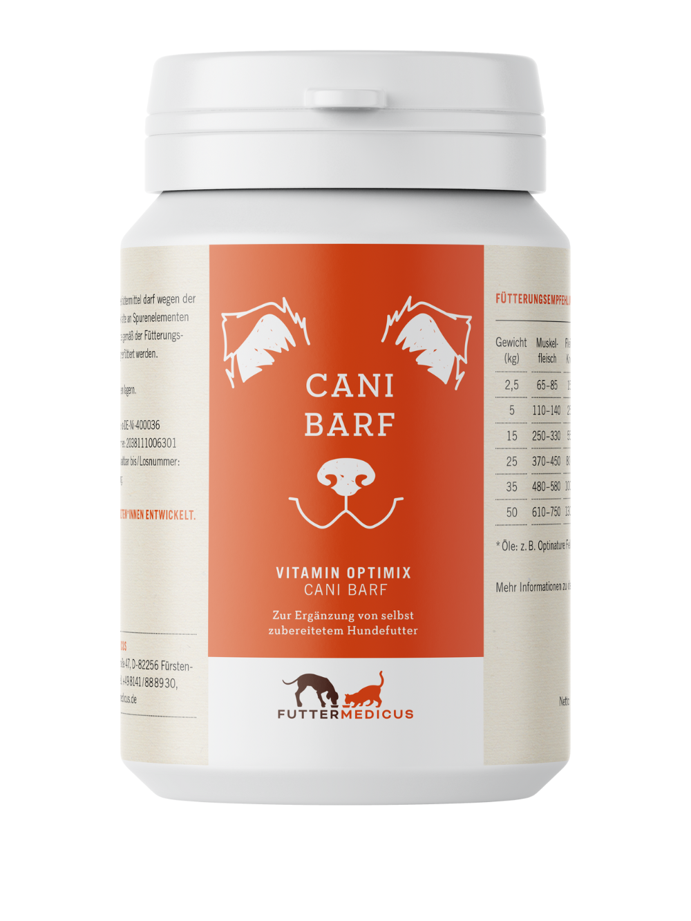 Optimix Cani Barf - Futtermedicus