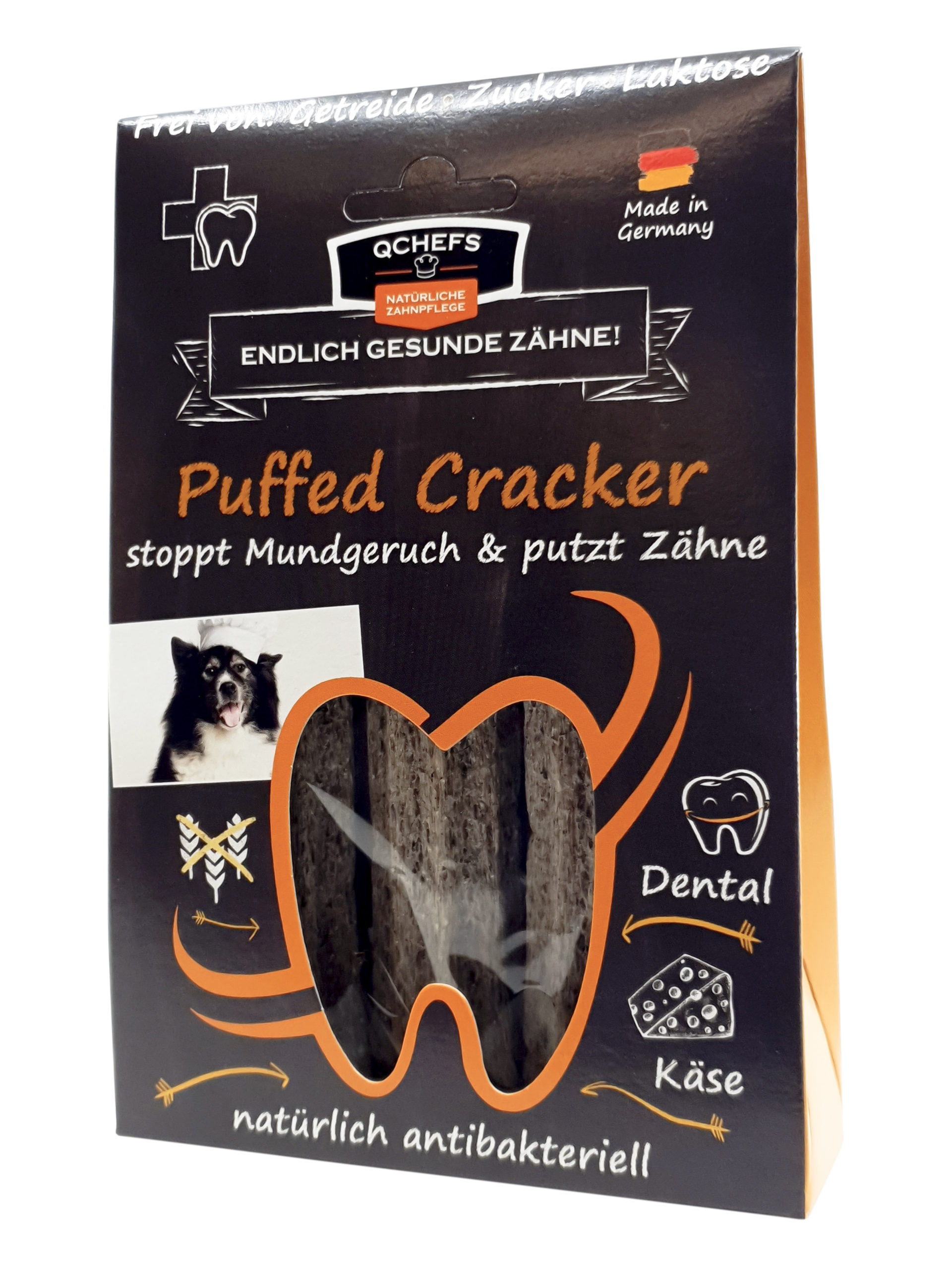 QChefs Puffed Cracker 3er